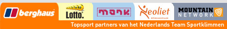 Topsport partners Nederlands Team Sportklimmen